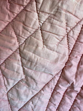 Load image into Gallery viewer, Antique french faded pink quilt