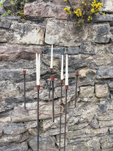 Load image into Gallery viewer, Floor standing wrought iron candelabra