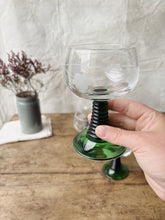 Load image into Gallery viewer, Set of 6 Luminarc Roemer 1970s wine glasses