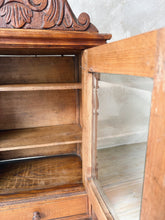 Load image into Gallery viewer, Antique French ornate medicine cabinet or display case