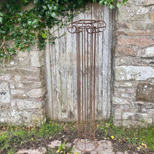 Load image into Gallery viewer, Vintage wrought iron Greek style garden column