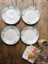 Load image into Gallery viewer, Vintage 19th Century St Amand Terre de Fer plates - set of 4