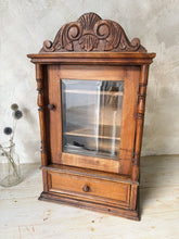 Load image into Gallery viewer, Antique French ornate medicine cabinet or display case