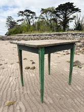 Load image into Gallery viewer, Antique chippy paint plank top table