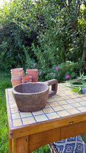 Load image into Gallery viewer, Hand carved wooden handled bowl