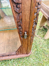 Load image into Gallery viewer, Pair of Art nouveau glass display cabinets