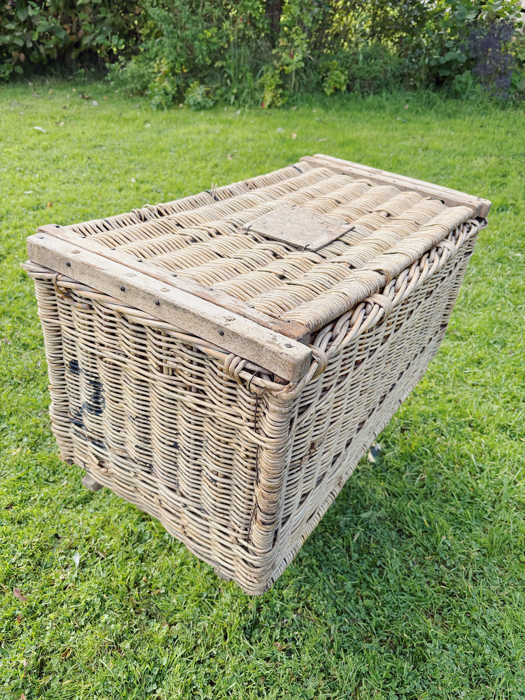 Large Antique French mill basket