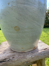 Load image into Gallery viewer, Vintage French very large sandstone urn jar with ear handles