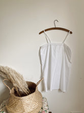 Load image into Gallery viewer, Vintage French cotton camisole S