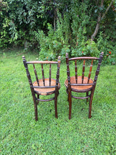 Load image into Gallery viewer, Vintage bentwood cafe chairs