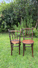 Load image into Gallery viewer, Vintage bentwood cafe chairs