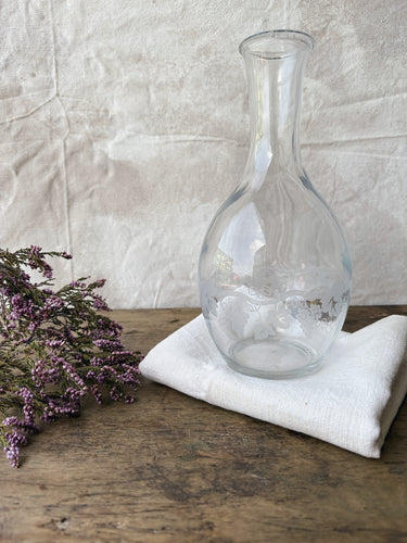 Vintage French 1L wine carafe