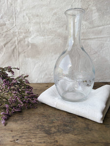 Vintage French 1L wine carafe