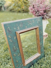 Load image into Gallery viewer, Vintage boho folk art hand painted mirror