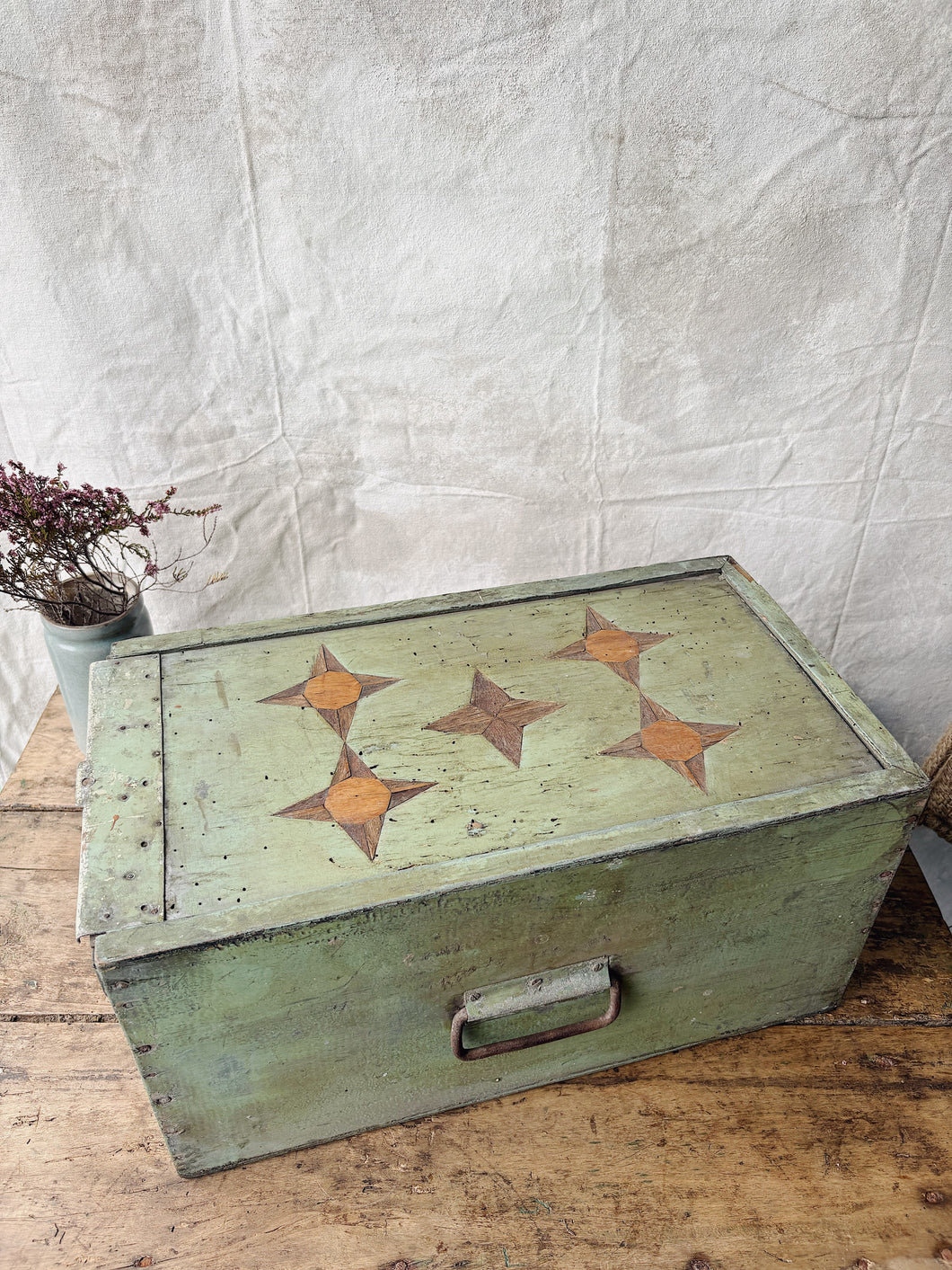 Antique Folk Art tool box