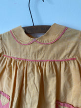 Load image into Gallery viewer, 1980s French nursery school smock apron 2-3yrs