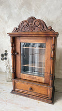 Load image into Gallery viewer, Antique French ornate medicine cabinet or display case