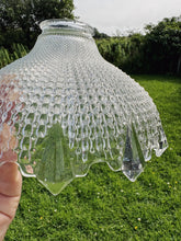 Load image into Gallery viewer, Antique 1930s Holophane glass light shade