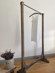 Vintage shop freestanding clothes rail