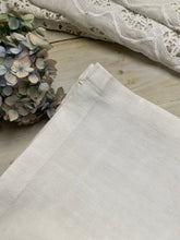 Load image into Gallery viewer, Antique hemp linen dinner napkins