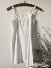 Load image into Gallery viewer, 1960s French embroidered cotton camisole XS