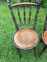 Load image into Gallery viewer, Vintage bentwood cafe chairs