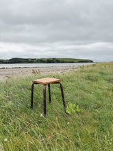 Load image into Gallery viewer, Vintage industrial stool
