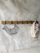 Load image into Gallery viewer, Vintage rustic wall mounted set of hooks