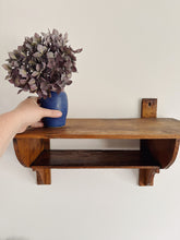 Load image into Gallery viewer, Vintage French double wall shelf