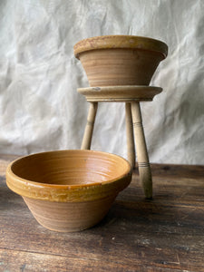 Antique French cheese bowls