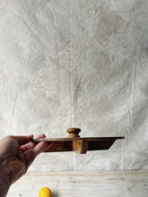 Load image into Gallery viewer, Vintage handmade wooden egg stand