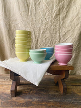 Load image into Gallery viewer, Mid Century French little “café au lait&quot; bowls by Boch Frères