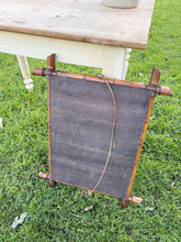 Load image into Gallery viewer, Antique French faux bamboo wall mirror