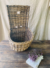 Load image into Gallery viewer, Vintage French “Hotte à vendanges”grape harvest basket