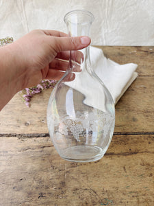 Vintage French 1L wine carafe