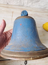 Load image into Gallery viewer, Vintage cast iron fire engine or ships bell