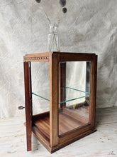 Load image into Gallery viewer, Antique French table top glass display case