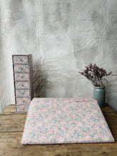 Load image into Gallery viewer, Vintage 1950s cotton covered vanity top or desk set