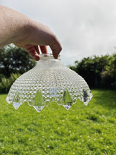 Load image into Gallery viewer, Antique 1930s Holophane glass light shade