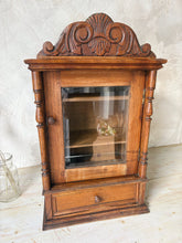 Load image into Gallery viewer, Antique French ornate medicine cabinet or display case
