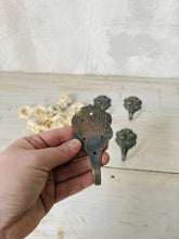 Load image into Gallery viewer, Vintage brass tea towel or coat hook