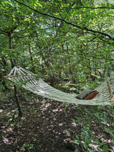 Load image into Gallery viewer, Vintage 70s macramé hammock