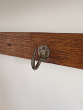 Load image into Gallery viewer, Vintage French wall shelf with hooks