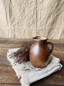 Vintage French Tiny sandstone milk jug