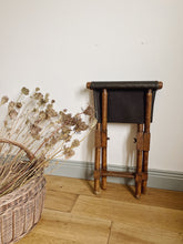 Load image into Gallery viewer, Vintage folding stool