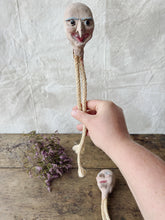 Load image into Gallery viewer, Vintage papier mâché puppet heads