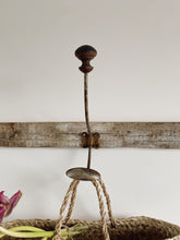 Load image into Gallery viewer, Vintage French Hat and coat hook with wood knob