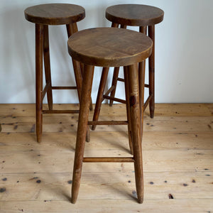 Vintage rustic bar stools