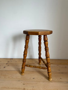 Antique french farmhouse stool