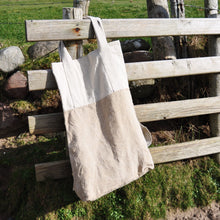 Load image into Gallery viewer, Oversized Linen Tote bag